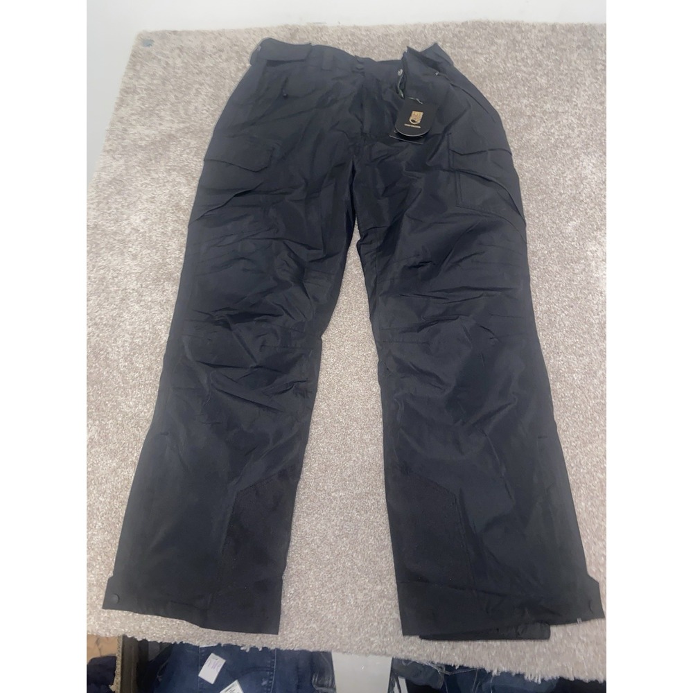 NWT Free Soldier Softshell Fleece Lined Ski/Snow Pants‎ Water Proof Black 34x32
